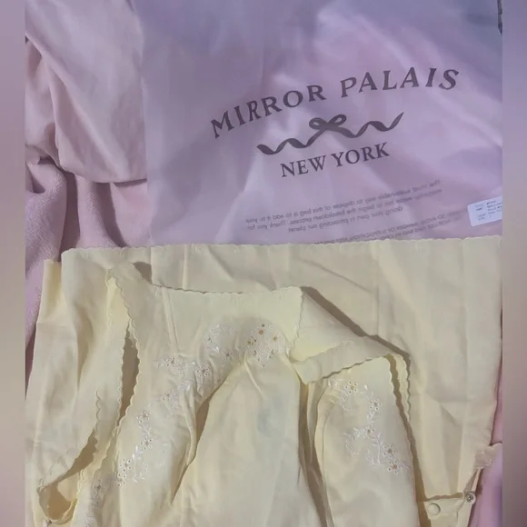 NWT Mirror Palais Daisy Patch Embroidered Mini dress size small - Picture 8 of 9